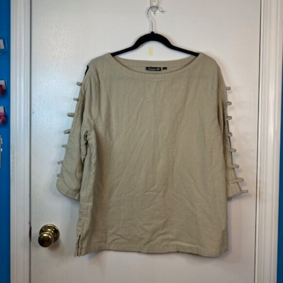 Lulu-B Tops - Lulu B Tan top